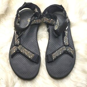 TEVA Cross Terra Sport Sandals S/N 6678 Men Size 9 Blue And Gray